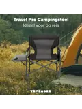 Campingstoel opvouwbaar - 120kg - vouwstoel