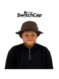 Vizorz SwitchCap fietshelm - Brown sunny classic
