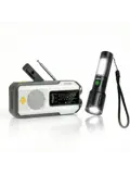 Noodradio 2.000mAh Wit + Zaklamp