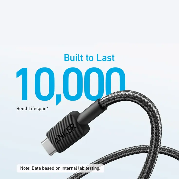 322 USB-A to USB-C Cable Nylon