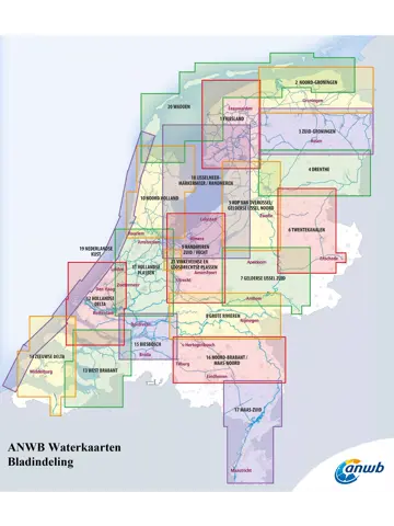 ANWB Waterkaart 7 - Gelderse IJssel-Zuid