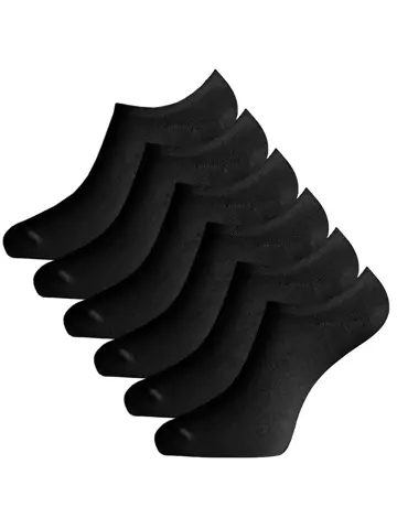 JAMIE - Footies 6-pack Unisex Bamboo Basics