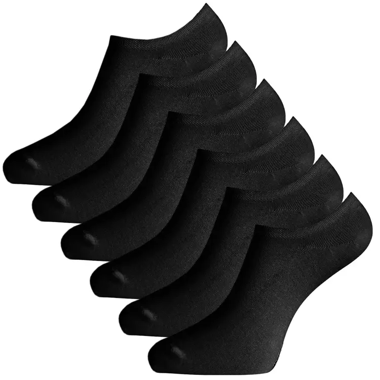 JAMIE - Footies 6-pack Unisex Bamboo Basics