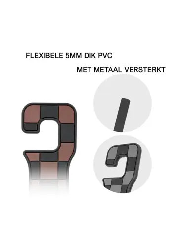 2x Auto Hoofdsteun Haak Duo