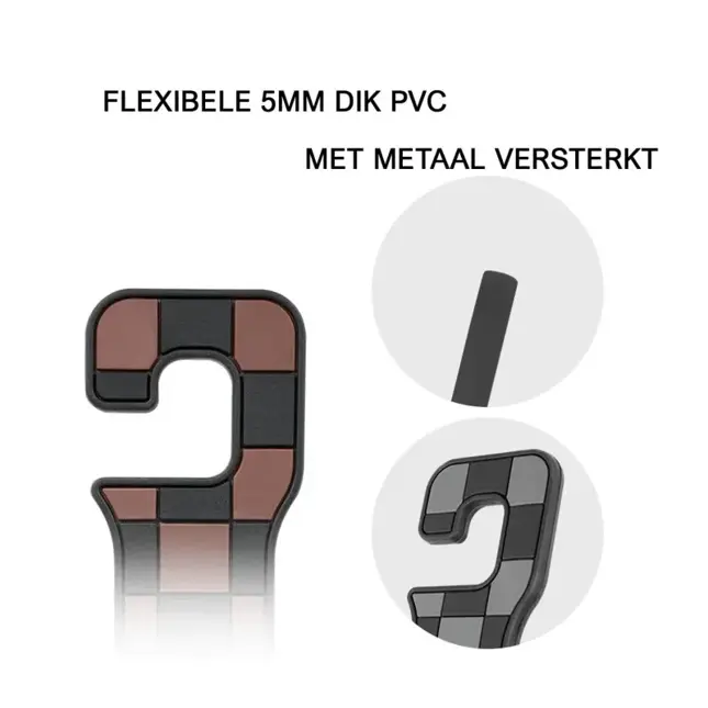 2x Auto Hoofdsteun Haak Duo