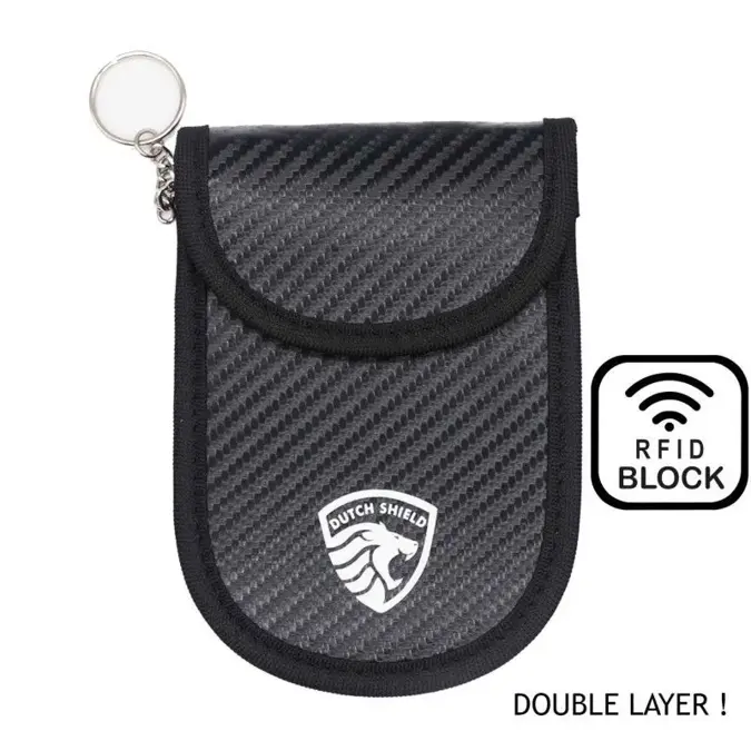Dutch Shield RFID Autosleutel hoesje zwart