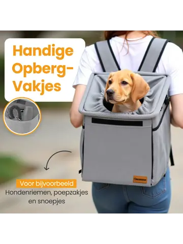 Pawesome 3-in-1 Fietsmand voor honden