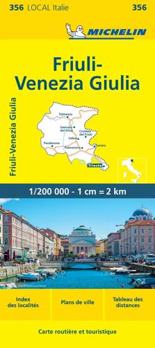 Wegenkaart Local 356 Friuli Venezia