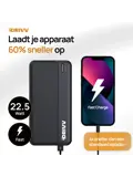 Powerbank 20000 mAh - 22.5W Snellader