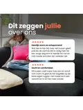 Qnuss Warmtekussen Fluweel 45x45