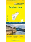 Wegenkaart Local 321 Doubs - Jura