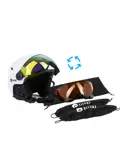 Vizorz Skihelm - Inclusief 2 vizieren
