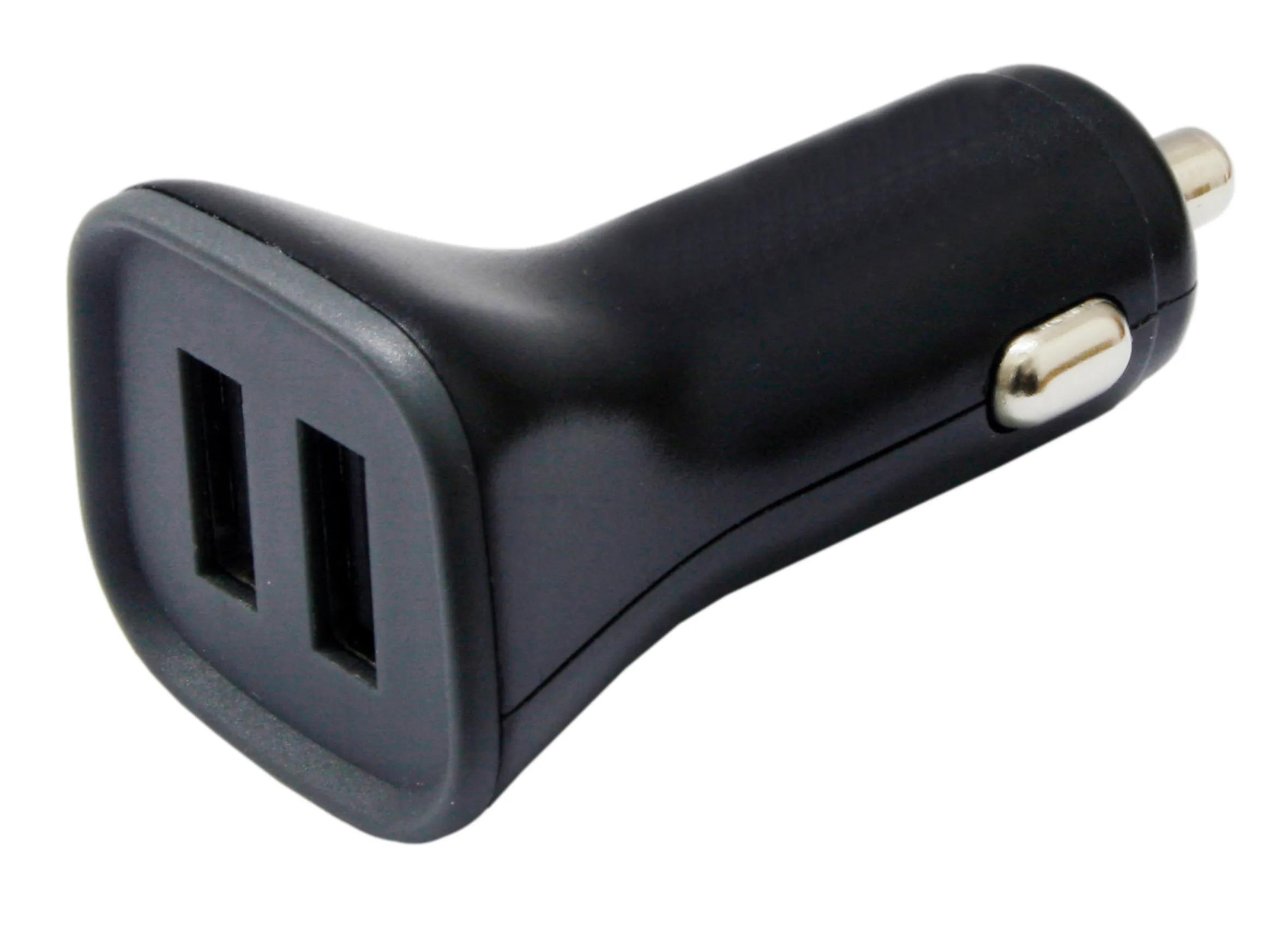 Carpoint  12/24V Duo USB-A Autolader 2.4A 24W  Zwart main product image