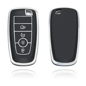 TPU Sleutelhoesje voor Ford zwart B4