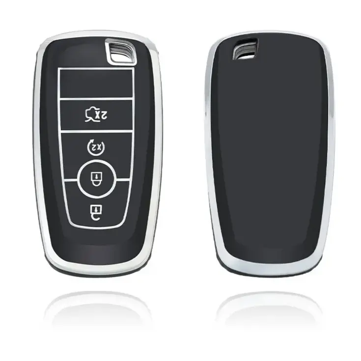 TPU Sleutelhoesje voor Ford zwart B4