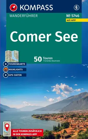 Wanderführer 5746 Comer See Comomeer