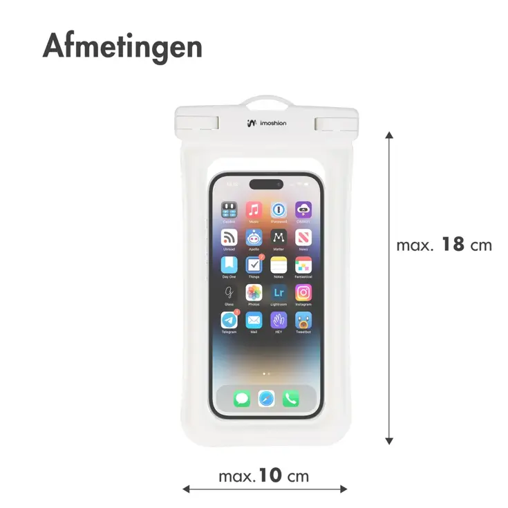 Universele waterdicht zakje