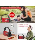 NoodRadio Solar Opwindbaar - FM/AM - 20.000mAh