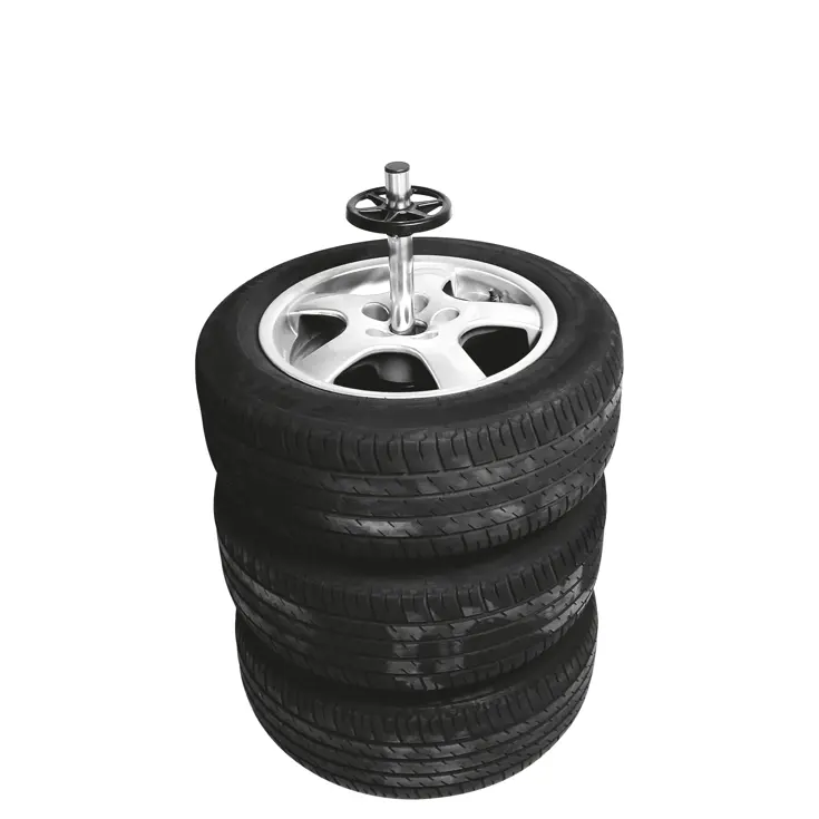 Aluminium velgenstandaard met bandenhoes