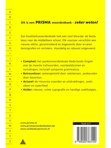 Prisma woordenboek Nederlands-Engels