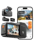 X5 Touch 3CH 4K Wifi GPS 128gb dashcam