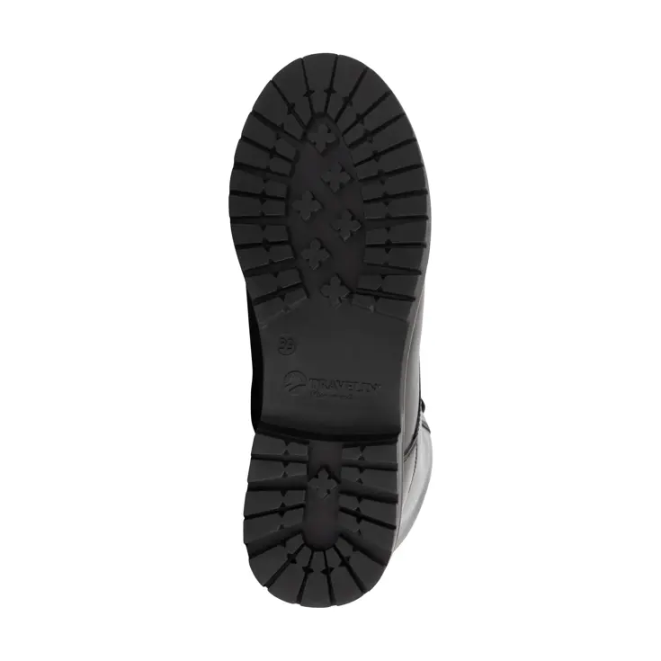 Trysil Dames - Veterboots met rits - Wol gevoerd