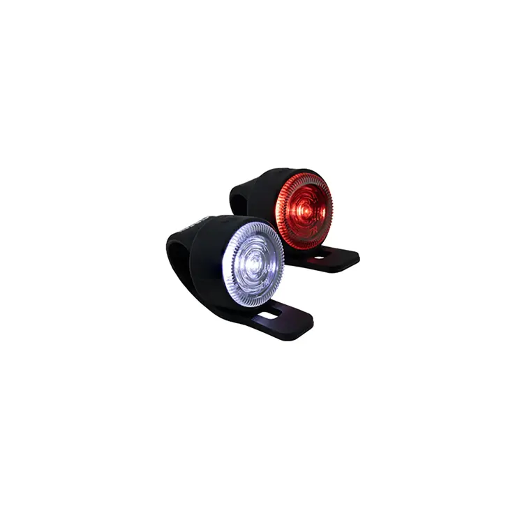 Batterij LED verlichtingset Flexy zwart siliconen