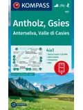 Wandelkaart WK057 Antholz - Gsies