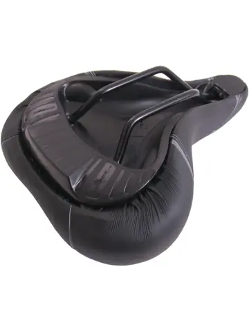 Selle Bassano Fietszadel Volare Xl - Zwart