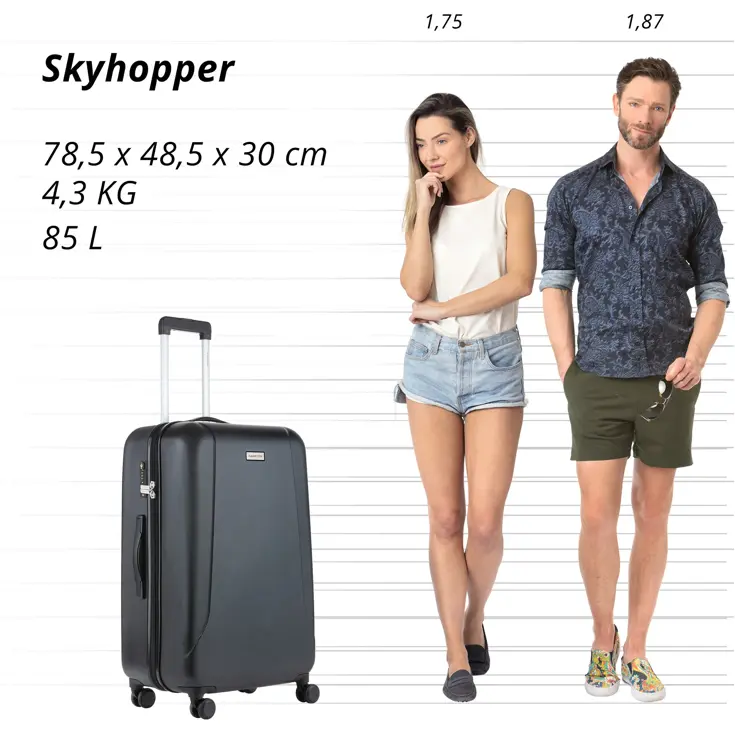Skyhopper 78cm koffer 85 L