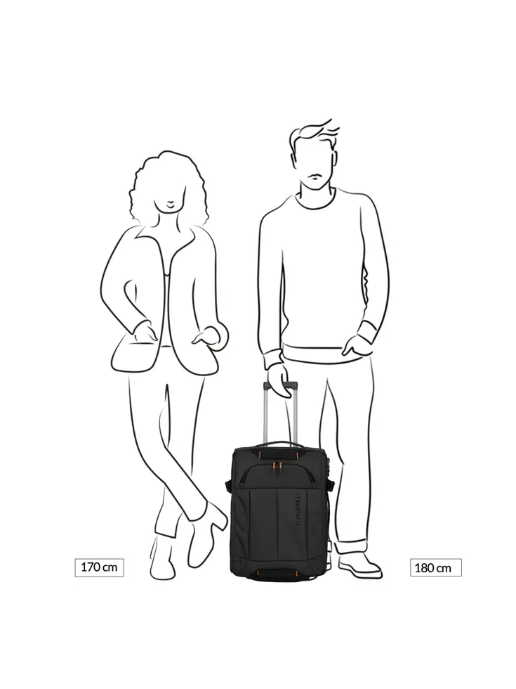 Briize Wheeled Duffle S  | 40 L