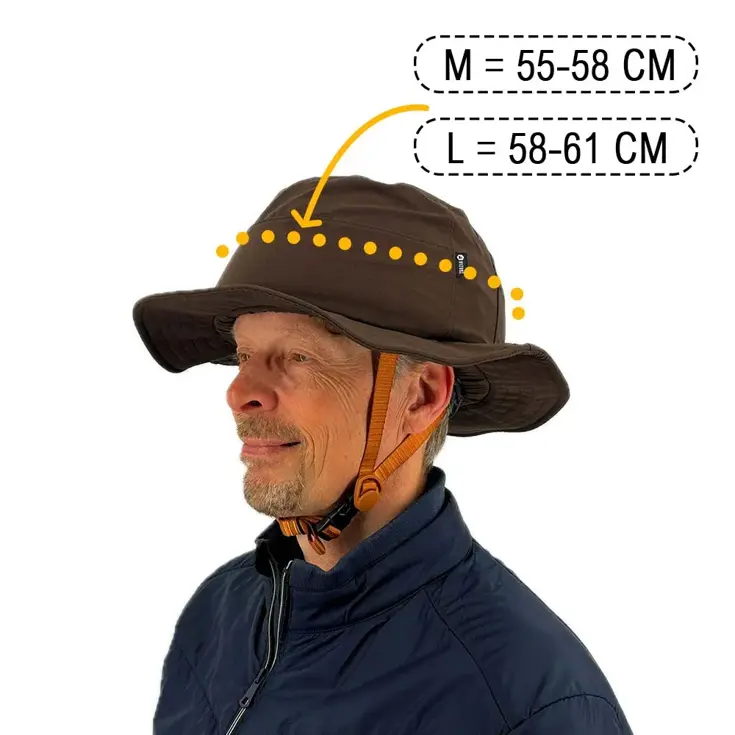 Vizorz SwitchCap fietshelm Brown sunny