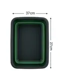 Afwasbak - 8L Groen - Opvouwbaar -