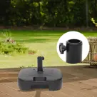 Parasolvoet - Vulbaar - 40KG - Compact en Stabiel