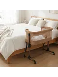 Snoozy Teddy Co Sleeper - Verstelbaar frame