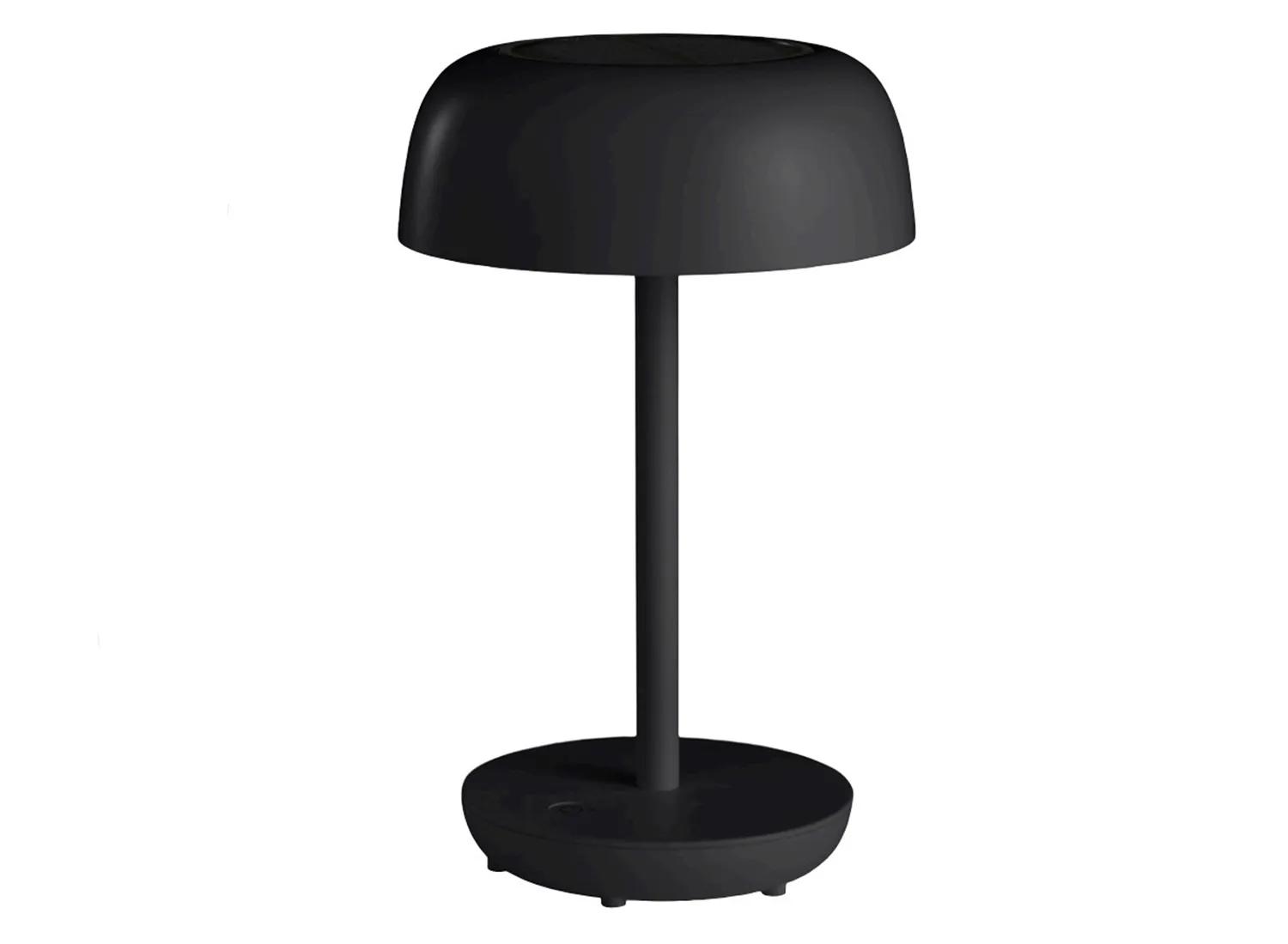 Kynast  Solar Tafellamp  Ø18 x 29 cm  Zwart