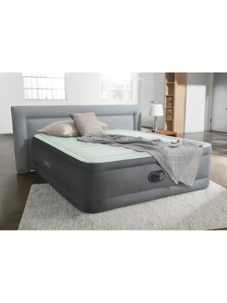 Luchtbed - Intex - 2P 152x203 + Pomp