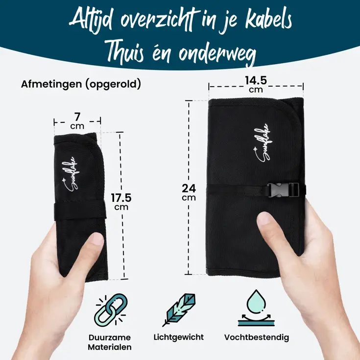 Kabel organizer set 2 stuks - Compact