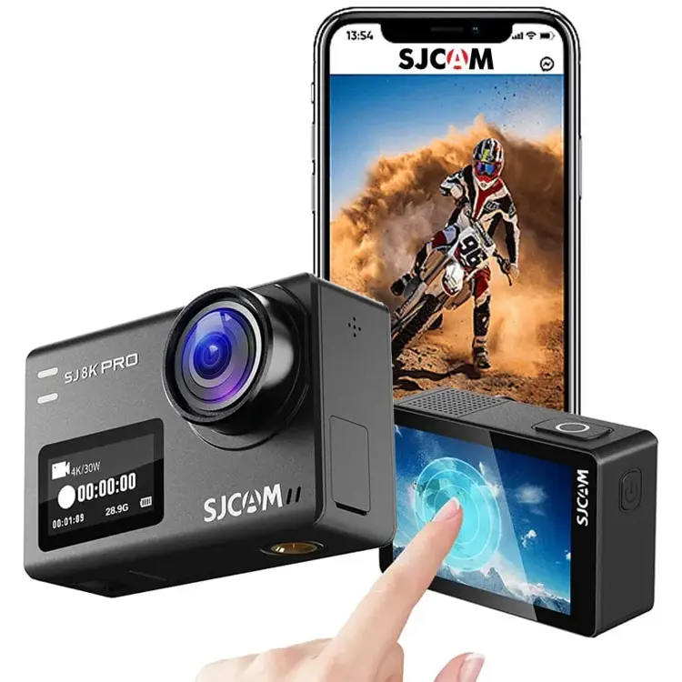 SJ8 Pro 4K 60fps Dual screen Wifi action cam en
