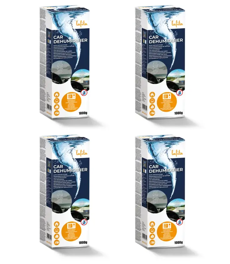 Auto Vochtvanger - 4x - 1000 gram