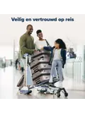 Kofferset – 3 Delig – 45L – Roségoud