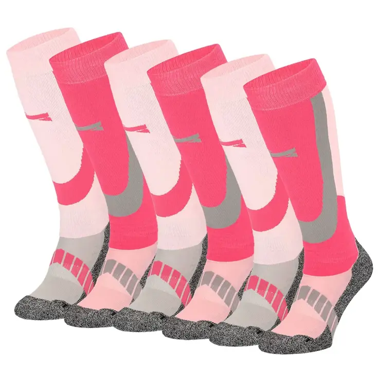 6 paar - Unisex - Skisokken
