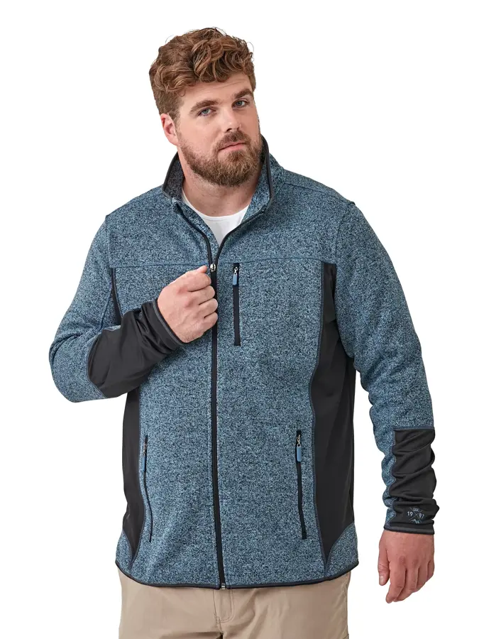 Twannie - Fleece Vest Heren - Plus Size