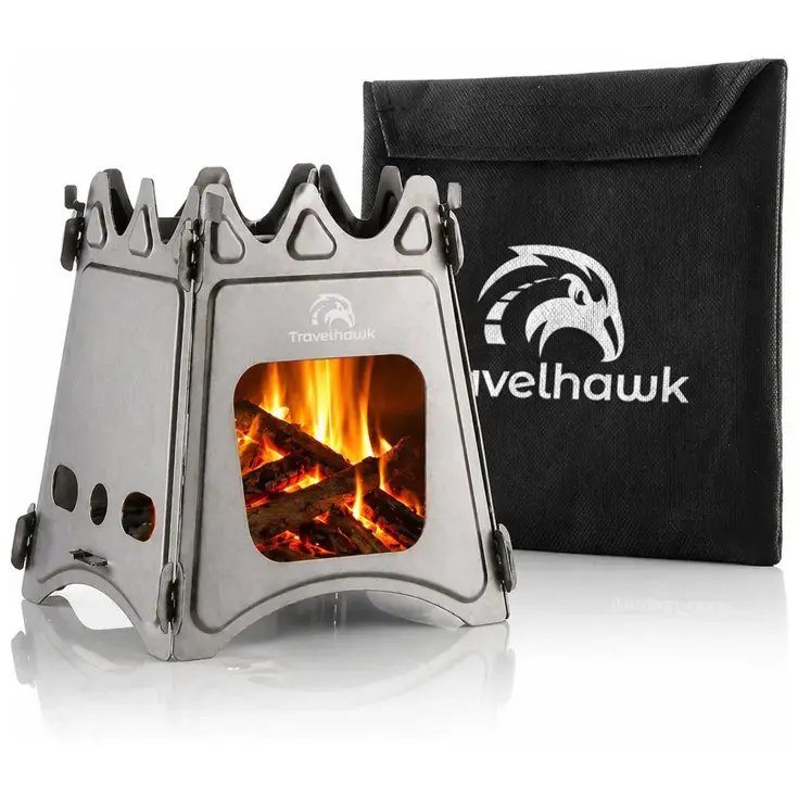 Mini Houtkachel Camping Kooktoestel