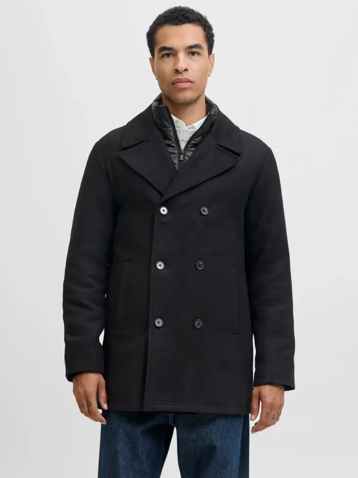 Heren Detroit Peacoat Jacket