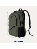 TRVLMORE Rugtas - 36L - 17 Inch