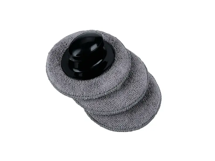 Grip met 3 verwisselbare microvezel wax pads