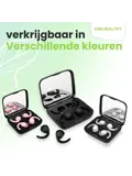 Reis/Slaap oordoppen - 2 Paar (M&L) - Zwart