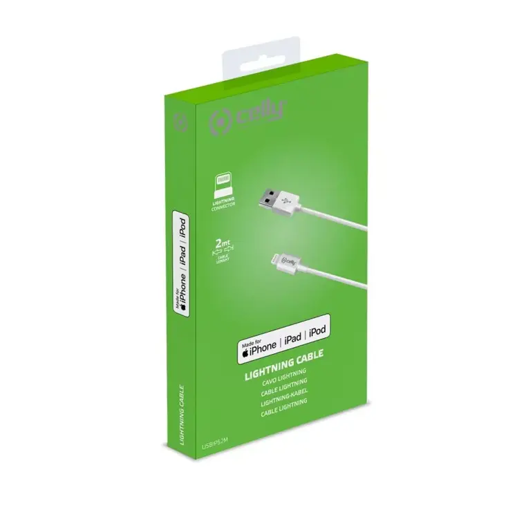 iPhone lightning 2 meter - Datakabel - Celly
