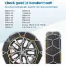 ProPlus Sneeuwkettingen - KNR250